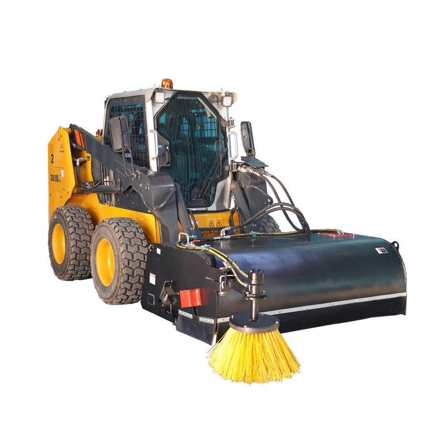 How Can a Skid Steer Broom Sweeper Enhance Your Cleaning Efficiency