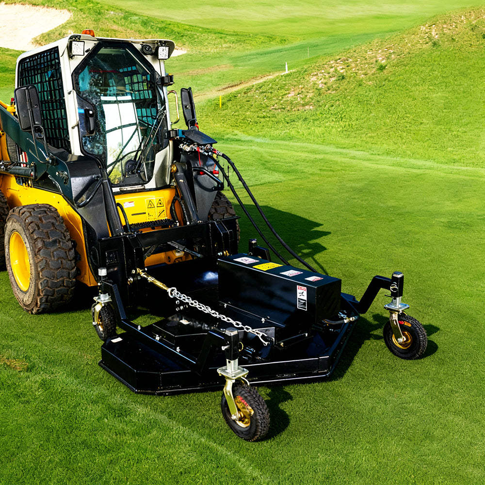 Skid Steer Finish Mower Fits Universal Skid Steer Quick Attach