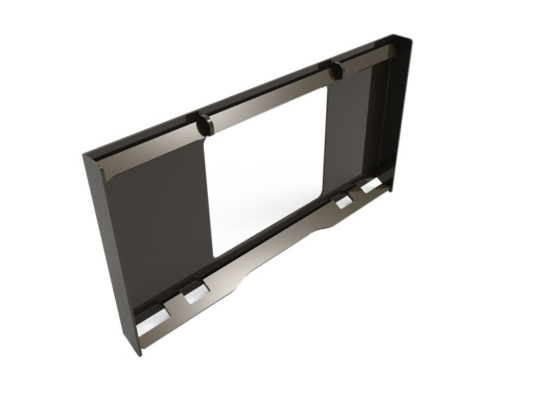 35.8" Universal Skid Steer Weld-on Mount Plate with Window