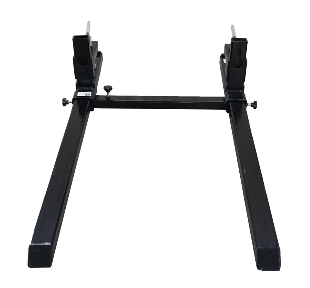 Landy Attachments 1500lb Capacity Clamp on Pallet Forks for Tractor Skid Steer Loader