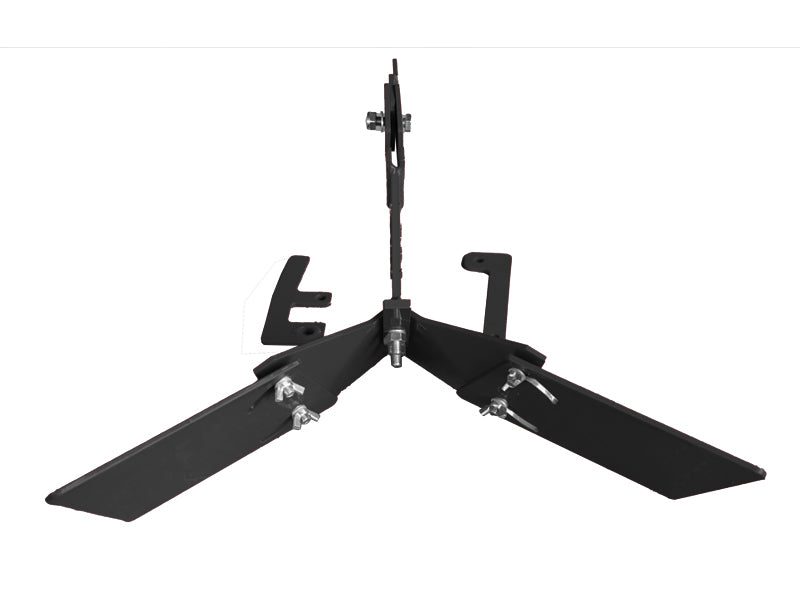 Garden Hiller-Furrower Kit for Rear Tine Tillers to Cultivate & Clean Lands