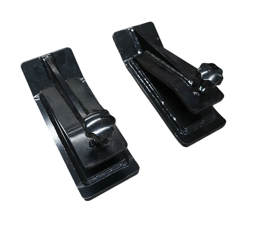 Tractor Bucket Protector, 2pcs Edge Protector, 12" Long Turf Tamer Skid Protector, Heavy Duty Steel Bucket Attachment for Snow Leaves Removal, Spreading Gravel