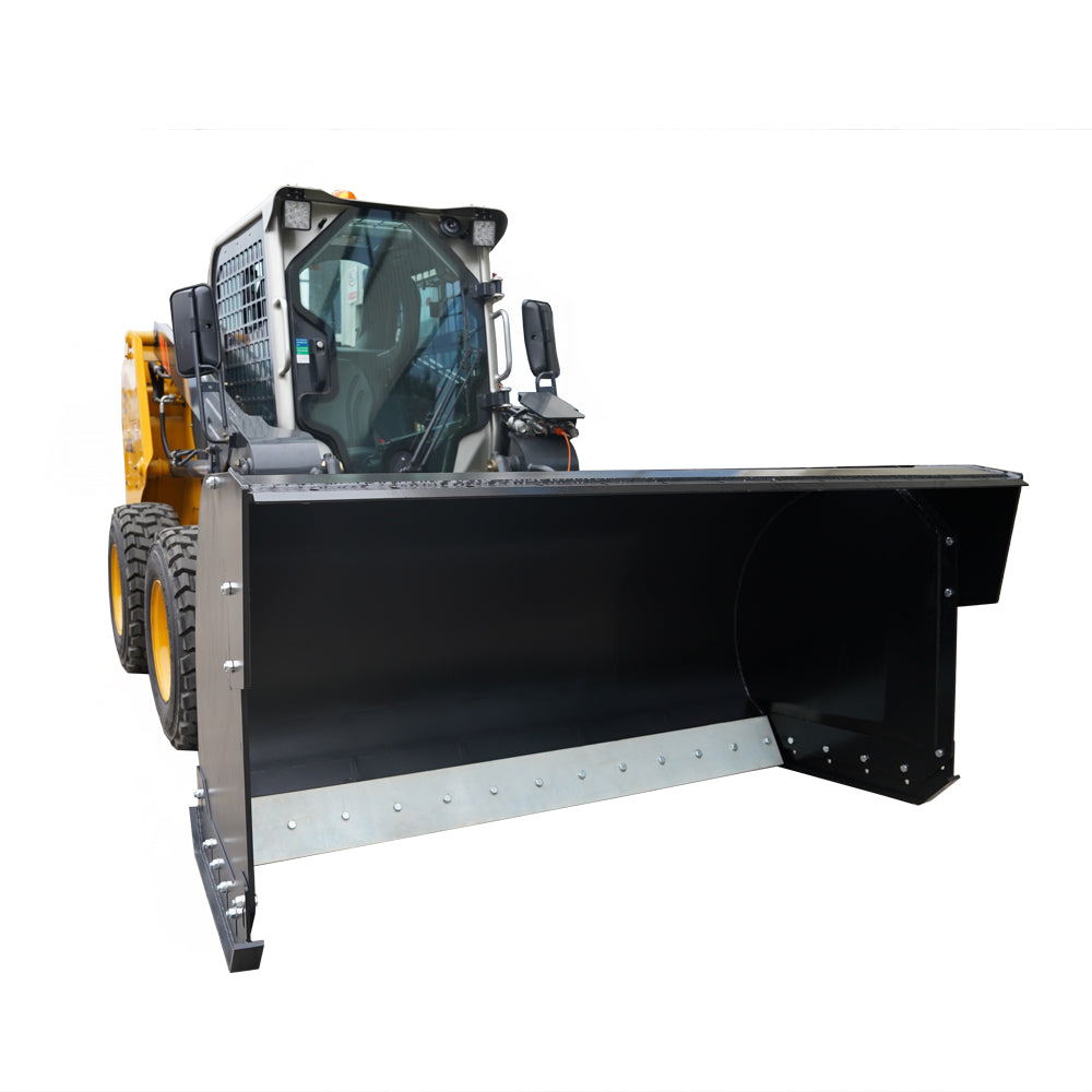 Skid Steer Attachment Trip Edge Snow Pusher for Clean Snow or Job Sit Clean Up