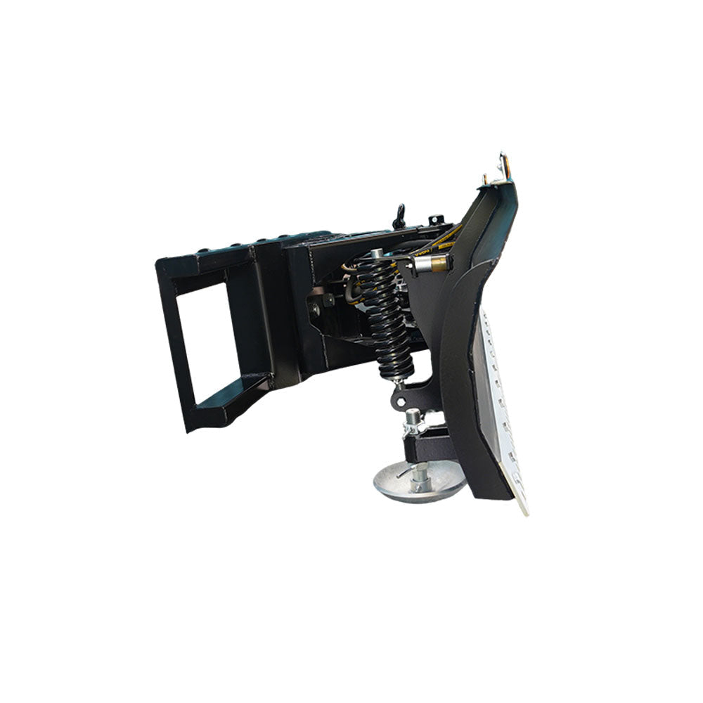 72" Extreme-Duty Pusher Snow Plow, Snow Blade, Dozer Blade Combo Attachment