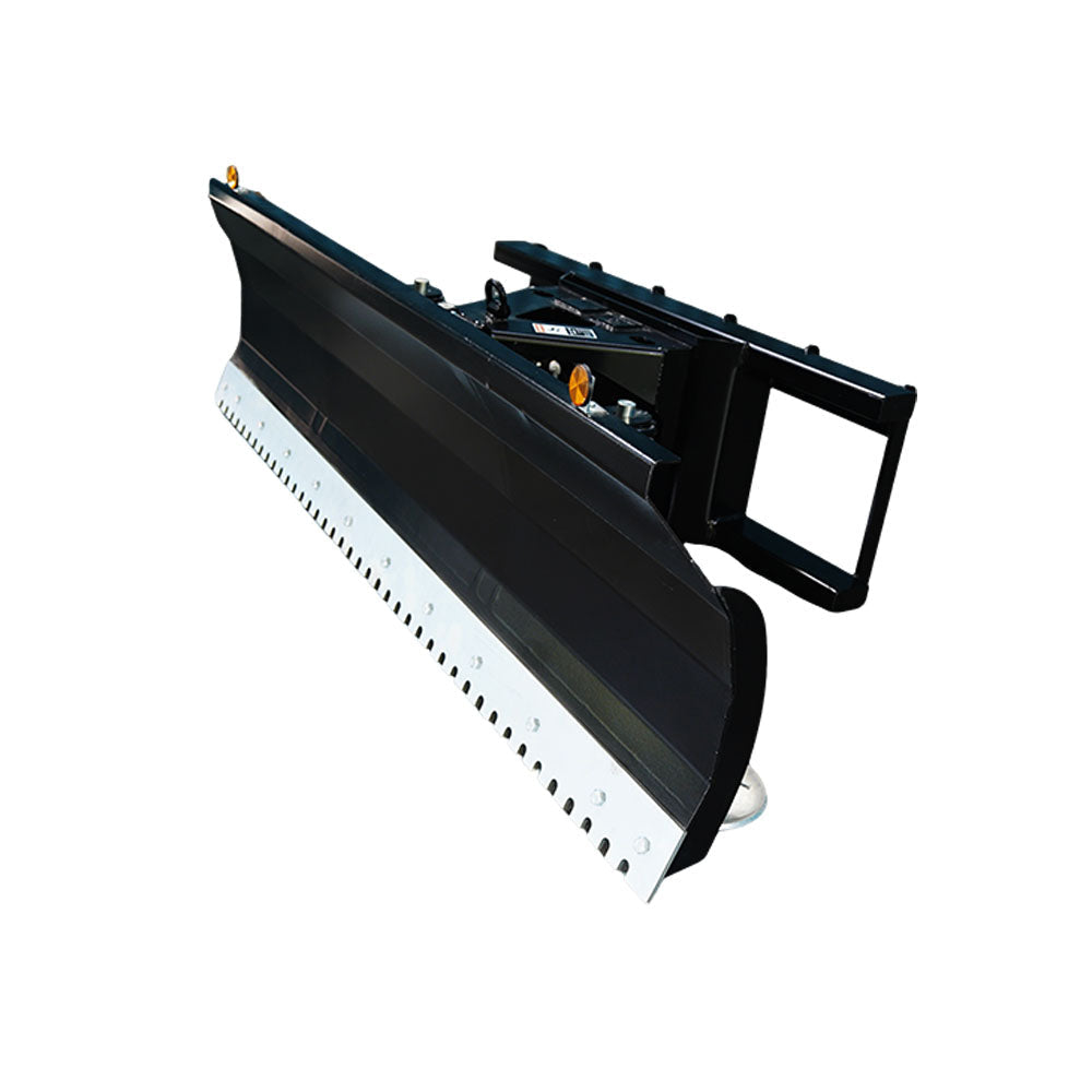 72" Extreme-Duty Pusher Snow Plow, Snow Blade, Dozer Blade Combo Attachment