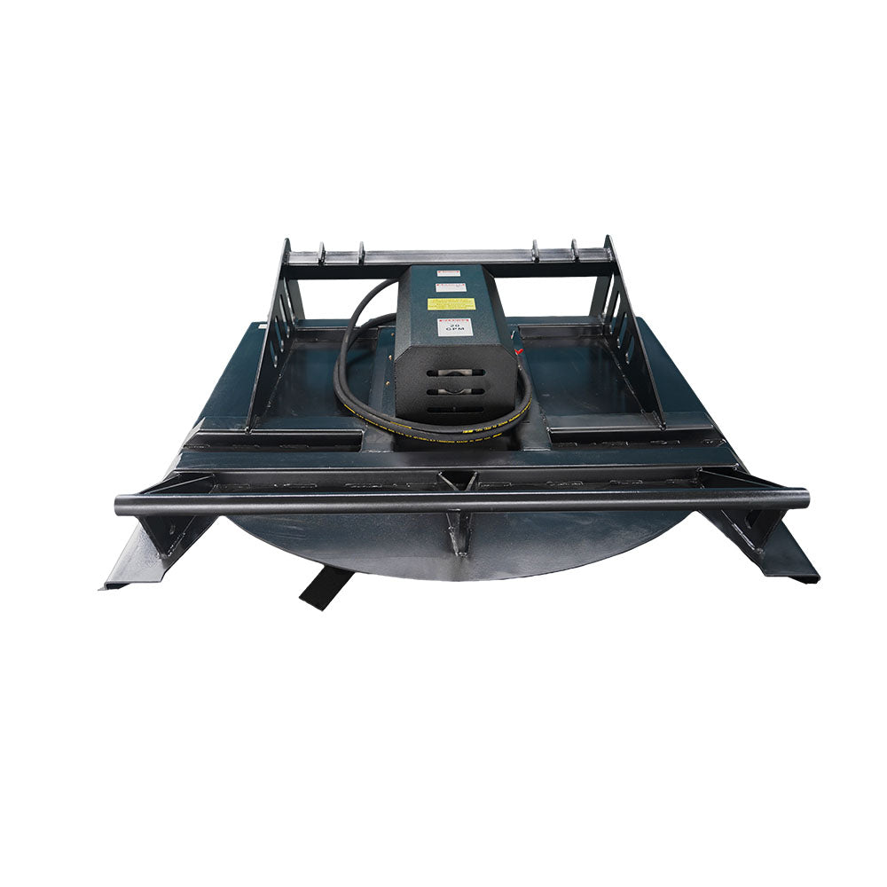 65" Skid Steer Hydraulic Heavy Duty Brush Cutter,Brush Hog Attachments, Fits Universal Skid Steer Quick Attach