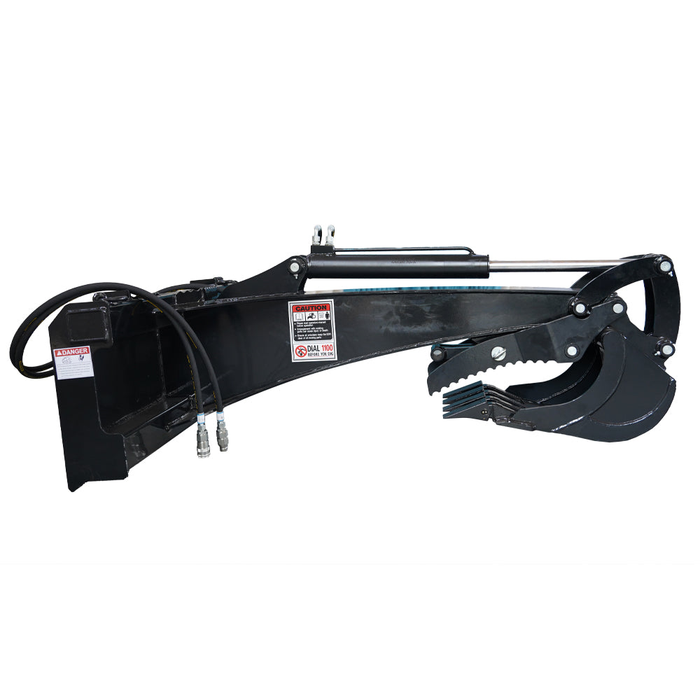 Skid Steer Backhoe Digger Bucket Attachment with 15" Bucket