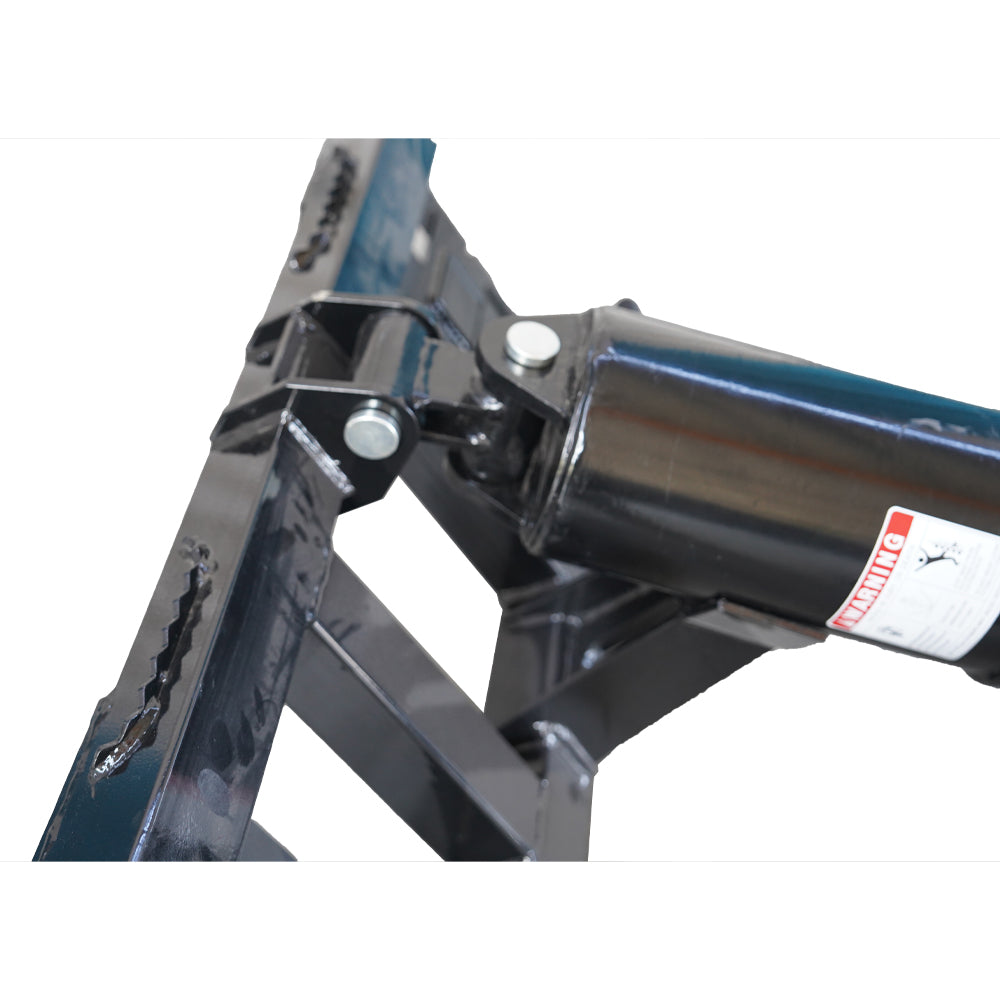 Skid Steer Post Hole Drive Attachment, 12” and 18" Diameter Auger, 46” Drilling Depth, Standard Flow