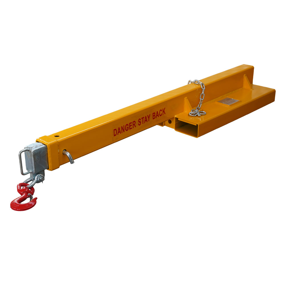 Forklift Long Mobile Crane Lifting Hoist Jib Boom 9900lb Capacity