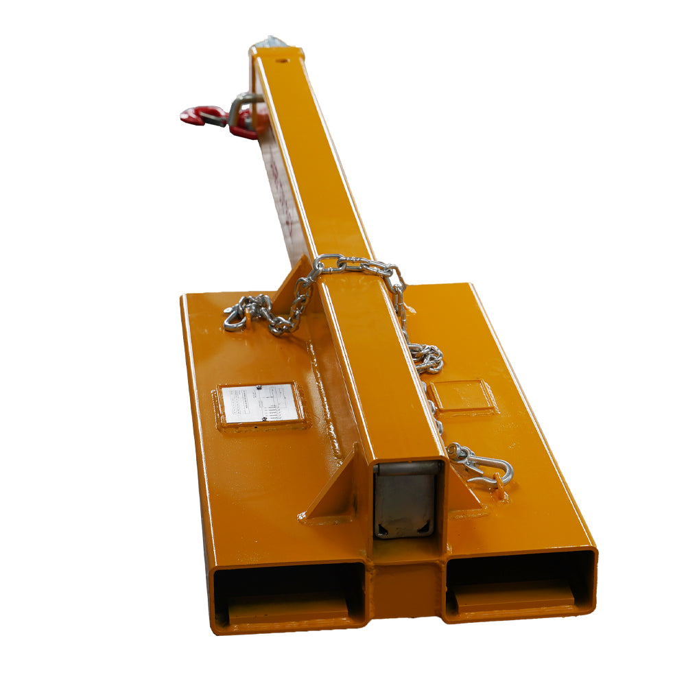 Forklift Long Mobile Crane Lifting Hoist Jib Boom 9900lb Capacity