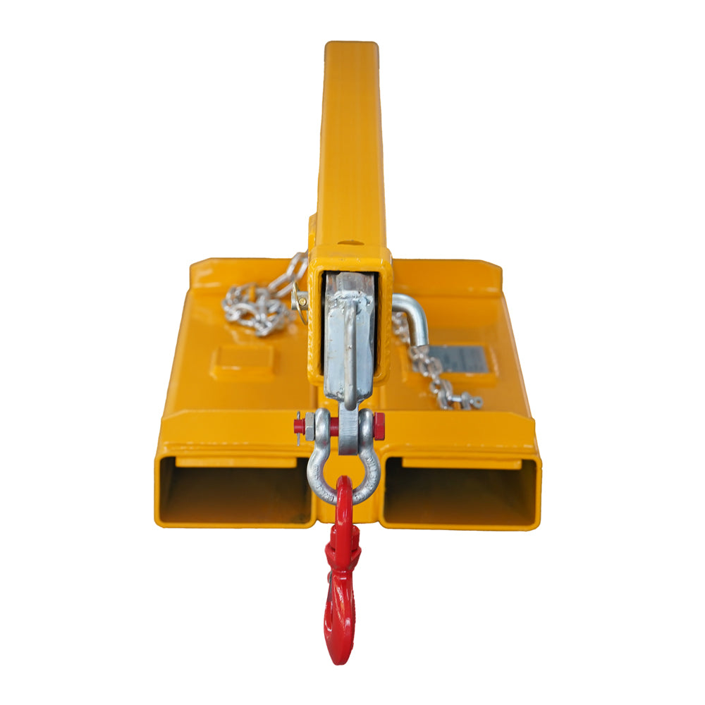 Forklift Short Mobile Crane Lifting Hoist Jib Boom 5500lb Capacity