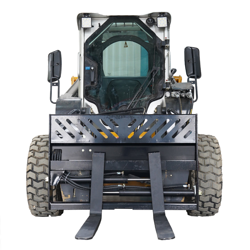 2000kg Load Capacity Skid Steer Hydraulic Positioning Pallet Forks
