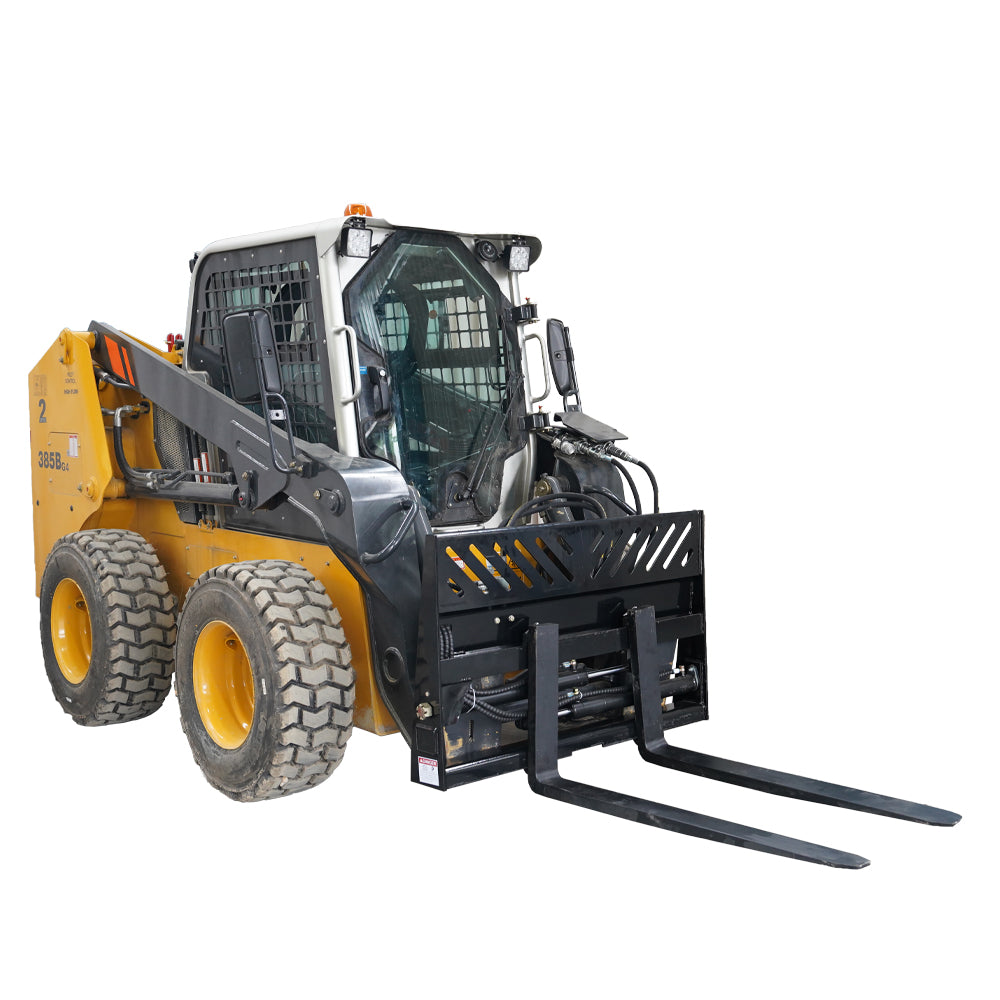 2000kg Load Capacity Skid Steer Hydraulic Positioning Pallet Forks
