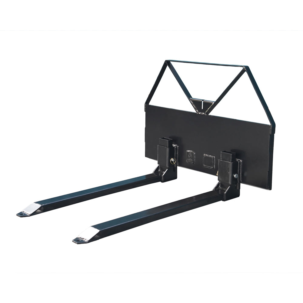 Economy Pallet Fork Skid Steer Quick Tach