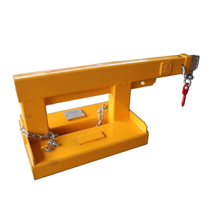 Forklift Short Mobile Crane Lifting Hoist Jib Boom 5500lb Capacity