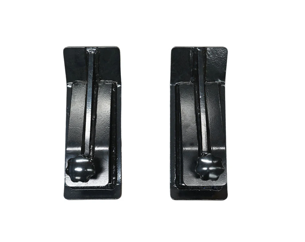 Tractor Bucket Protector, 2pcs Edge Protector, 12" Long Turf Tamer Skid Protector, Heavy Duty Steel Bucket Attachment for Snow Leaves Removal, Spreading Gravel