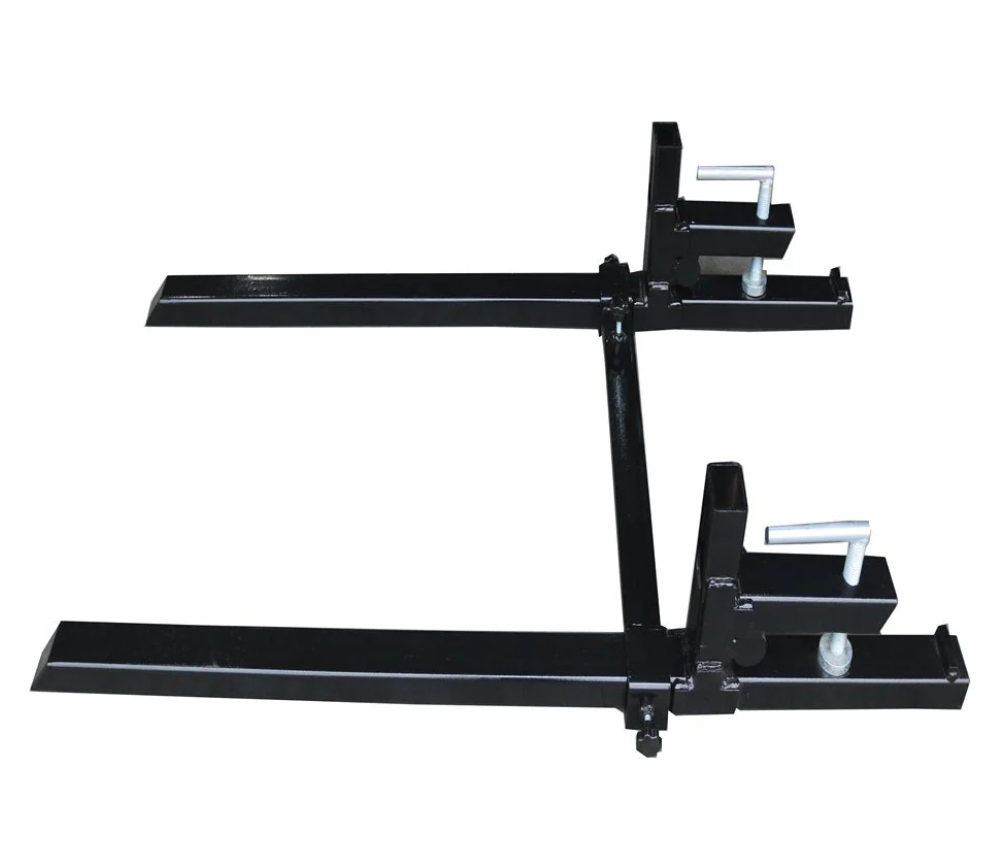 Landy Attachments 1500lb Capacity Clamp on Pallet Forks for Tractor Skid Steer Loader