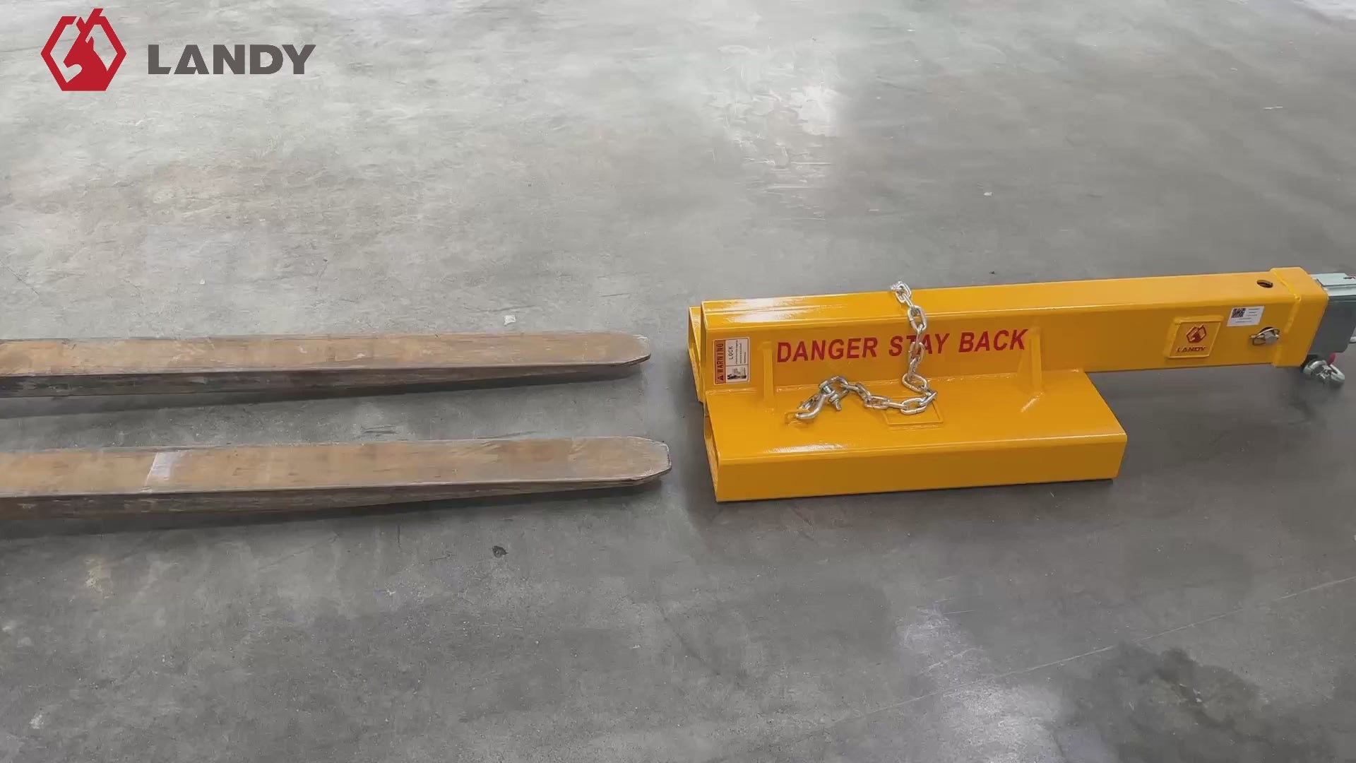 Forklift Short Mobile Crane Lifting Hoist Jib Boom 9900lb Capacity Out of stock